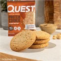 Quest Nutrition Протеиновое печенье с шоколадной крошкой, 15 г белка, 1 г сахара, 2 г чистых углеводов, низкоуглеводное, высокобелковое, упаковка из 4 шт. 11092484