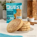 Quest Nutrition Протеиновое печенье с шоколадной крошкой, 15 г белка, 1 г сахара, 2 г чистых углеводов, низкоуглеводное, высокобелковое, упаковка из 4 шт. 11092484