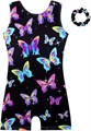 HOZIY Gymnastics Leotards for Girls with Shorts Biketards Dance Tumbling Outfits Matching Scrunchies 1-12 Years Old 11042627