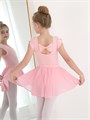 Hoziy Детские бальные леотарды для девочек от 2 до 11 лет, 98% хлопка, с юбочкой и застежкой между ног 11062838
