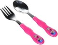 ZAK Designs Детский набор столовых приборов: эргономичные ложка и вилка из нержавеющей стали, для детей от 3 лет 11090148