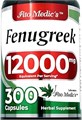 Fito Medic',S Пажитник в капсулах, 300 капсул, 12000 мг концентрата семян, с высокой степенью усвоения, для поддержания здоровья 11081667