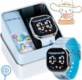 Accutime Детские часы Cinnamoroll – светодиодный дисплей, квадратный корпус, регулируемый пластиковый ремешок, коллекционная упаковка, идеальные для девочек 11058166