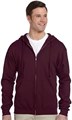 Молодежное худи Jerzees 993 из хлопка и полиэстера с капюшоном и карманами 10022436