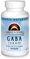 Source Naturals ГАМК для успокоения разума и расслабления мышц, 113 г, безвкусный, без глютена и сахара 11094698