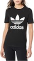Мужская футболка adidas Originals Trefoil из 50% полиэстера и 50% хлопка, легкая и удобная 11049677