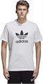 Мужская футболка adidas Originals Trefoil из 50% полиэстера и 50% хлопка, легкая и удобная 11049677