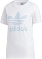 Мужская футболка adidas Originals Trefoil из 50% полиэстера и 50% хлопка, легкая и удобная 11049677