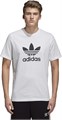 Мужская футболка adidas Originals Trefoil из 50% полиэстера и 50% хлопка, легкая и удобная 11049677