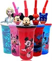 ZAK Designs Детская кружка для воды с 3D персонажем Mickey Mouse, 15 унций, выполнена из безопасного пластика 11063761