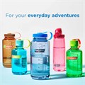 Nalgene Спортивная бутылка для воды из тритана объемом 16 унций без BPA, произведенная из 50% переработанного пластика, с узким горлышком, цвет аметист 11044880