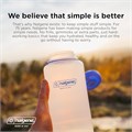 Nalgene Спортивная бутылка для воды из тритана объемом 16 унций без BPA, произведенная из 50% переработанного пластика, с узким горлышком, цвет аметист 11044880