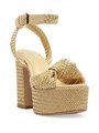 Сандалии Schutz Khari из плетеной кожи с каблуком 100 мм и платформой 50 мм 11026193