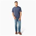 Мужская футболка Dickies из плотного хлопка с короткими рукавами, карманом и бесшовной этикеткой на спине 11102291