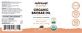 Nutricost Органическое масло баобаба, 120 мл - Питательное средство для волос, лица и тела, холодного отжима и нерафинированное 11106522