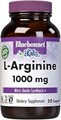 Bluebonnet Nutrition L-Аргинин 1000 мг, свободная аминокислота для синтеза оксида азота, 50 капсул, без глютена, веган 11067582