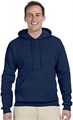 Толстовка с капюшоном Jerzees Adult NuBlend - цвет Оксфорд (49% хлопок, 51% полиэстер), размер М 10022587