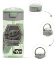 ZAK Designs Бутылка для воды Star Wars с прочным пластиком, 532 мл, сменная непротекаемая крышка, многоразовая конструкция 11103105