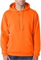 Лонгслив с капюшоном Jerzees из флиса NuBlend 50/50, оранжевого цвета, 8 унций, размер X-Large 10022619