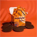 Podium Nutrition Протеиновый Струпвафель, Шоколадный Брауни, 6 г белка в каждой вафле, упаковка из 8 штук 11072500