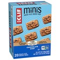 Мини-батончики CLIF BAR с шоколадной крошкой, 4 г белка, без ГМО, на растительной основе, 28 г (20 упаковок) 11063020
