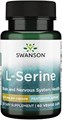 Swanson L-Серин Ajipure - Аминокислотная добавка для поддержки здоровья мозга и нервной системы - 60 вегетарианских капсул по 500 мг 11047760