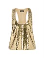 Retrofete Полиэстеровый топ Mandy с пайетками, идеальный для вечеринок и ужинов, размер S 10041999