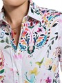 Robert Graham Рубашка Priscilla из стрейчевого хлопкового сатина с узором пейсли, пуговичным фронтом и длинными рукавами 10043250