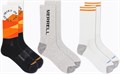 Носки унисекс Merrell для мужчин и женщин, 3 пары, полуподъёмные, дышащие, походные 11043362
