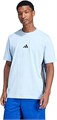 Мужская футболка adidas Essentials из хлопка с классическим дизайном и тремя полосками на рукавах 11078907