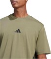 Мужская футболка adidas Essentials из хлопка с классическим дизайном и тремя полосками на рукавах 11078907