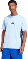 Мужская футболка adidas Essentials из хлопка с классическим дизайном и тремя полосками на рукавах 11078907