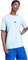 Мужская футболка adidas Essentials из хлопка с классическим дизайном и тремя полосками на рукавах 11078907
