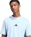 Мужская футболка adidas Essentials из хлопка с классическим дизайном и тремя полосками на рукавах 11078907