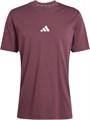 Мужская футболка adidas Essentials из хлопка с классическим дизайном и тремя полосками на рукавах 11078907