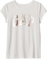 Gap Футболка для девочек с короткими рукавами, 100% хлопок, удобная посадка, стильный принт 11092735