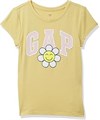 Gap Футболка для девочек с короткими рукавами, 100% хлопок, удобная посадка, стильный принт 11092735