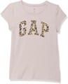 Gap Футболка для девочек с короткими рукавами, 100% хлопок, удобная посадка, стильный принт 11092735