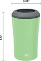 ZAK Designs Кулер из нержавеющей стали с вакуумной изоляцией для банок и бутылок, 12 унций, цвет Пистачио, без BPA 11049105