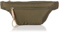 Dolce Vita Оливковая нейлоновая поясная сумка Mickie 25 см с молнией и задним карманом 11068821