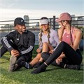 Adidas Женский солнцезащитный козырек – легкая спортивная шапочка с сетчатой структурой для тренировок 11048063