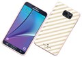 Kate Spade New York Прочный и стильный жесткий чехол для Samsung Galaxy Note 5 с золотистой диагональной полоской 11063865