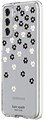 Kate Spade New York Чехол для Samsung Galaxy S21+ 5G с защитным бампером и цветочным узором - черный, белый, золотой 11088397