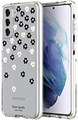 Kate Spade New York Чехол для Samsung Galaxy S21+ 5G с защитным бампером и цветочным узором - черный, белый, золотой 11088397