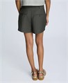 Женские люксовые шорты из твила Kenneth Cole с карманами, средняя посадка, внутренняя длина 3 дюйма 11026531