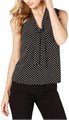 Блуза без рукавов с завязкой Anne Klein, 94% полиэстер, 6% эластан 11060663