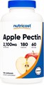 Nutricost Капсулы с яблочным пектином, 2100 мг на порцию, 180 капсул, без глютена, 60 порций 11093054