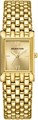 Golden Hour Женские золотые наручные часы в винтажном стиле с прямоугольным циферблатом и регулируемым браслетом 11106815