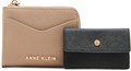 Anne Klein Маленький женский кошелек с отделкой, съемным вставным карманом и полиэстеровой подкладкой 11062428