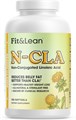 Fit &amp, Lean N-CLA 120 порций, эффективно снижает жировые отложения на животе, поддерживает мышечную массу, без стимуляторов и содержит очищенную форму линолевой кислоты 11080026